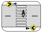 Pedestrian crossing